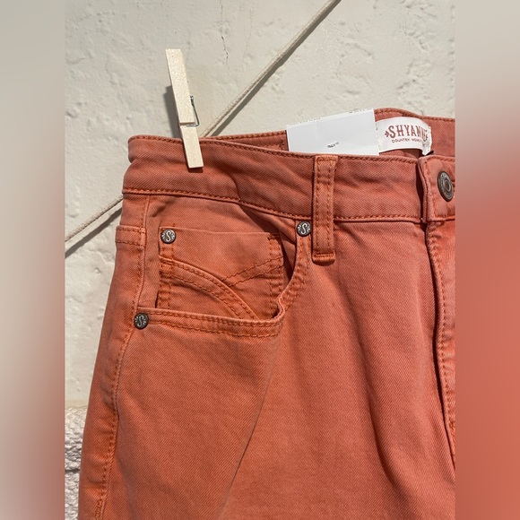 SHYANNE Boot Barn High Rise Flared Pink Jeans NWT - Picture 4 of 13